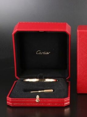 Cartier Love Bracelet Small Model Yellow 18k Gold Size 20